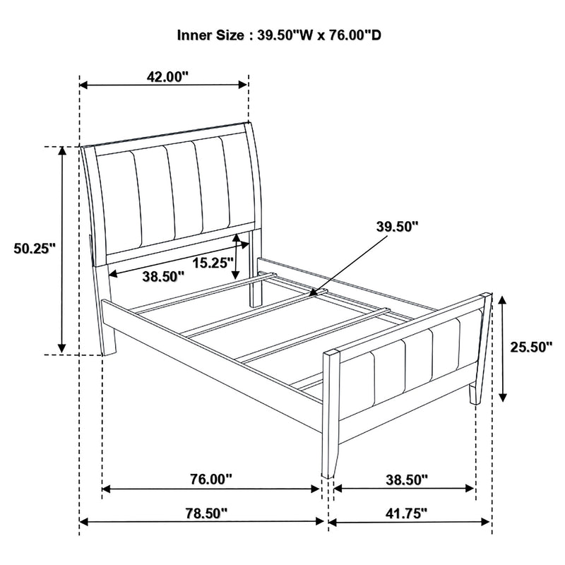Carlton Panel Bed