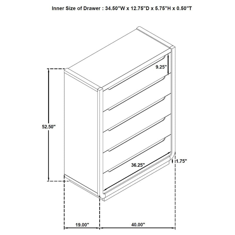 Leandro Chest of Drawers