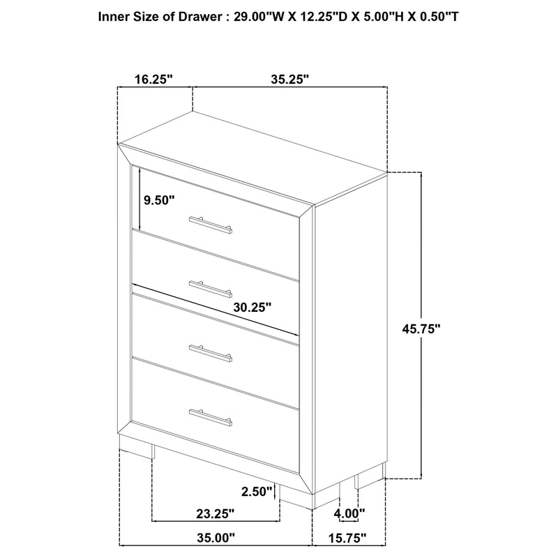 Arielle Chest of Drawers