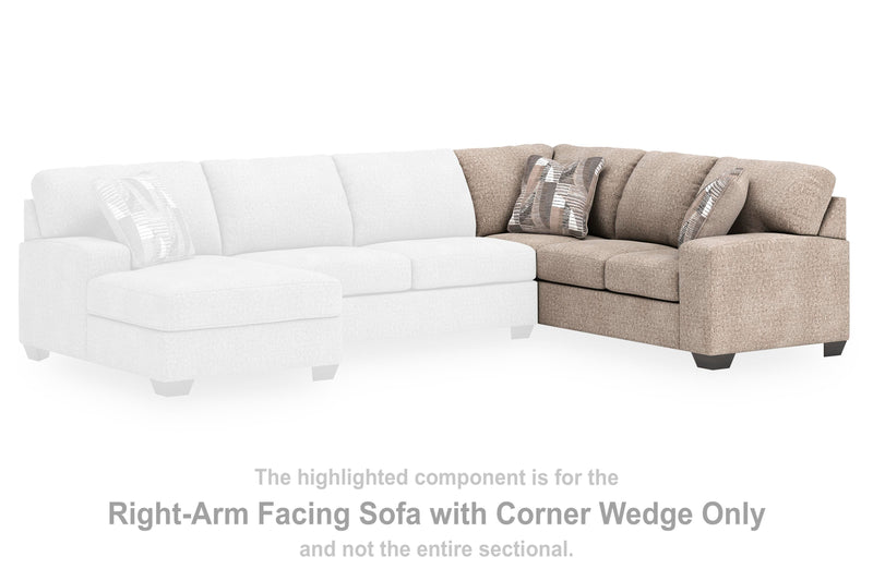 Newellen Sectional with Chaise