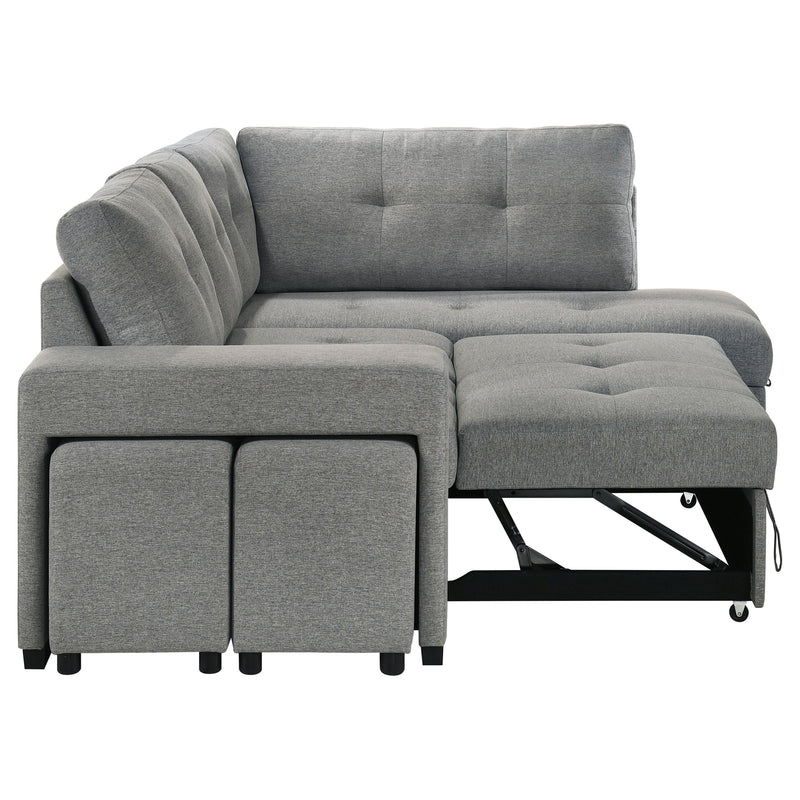Roanne Pull-Out Sleeper Sectional Sofa