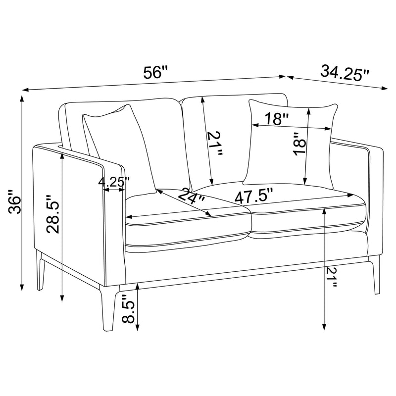 Apperson Loveseat