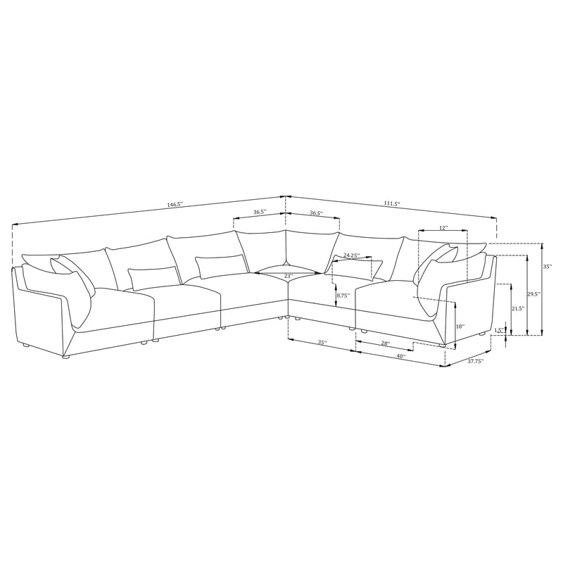 Sasha Modular Sectional Sofa