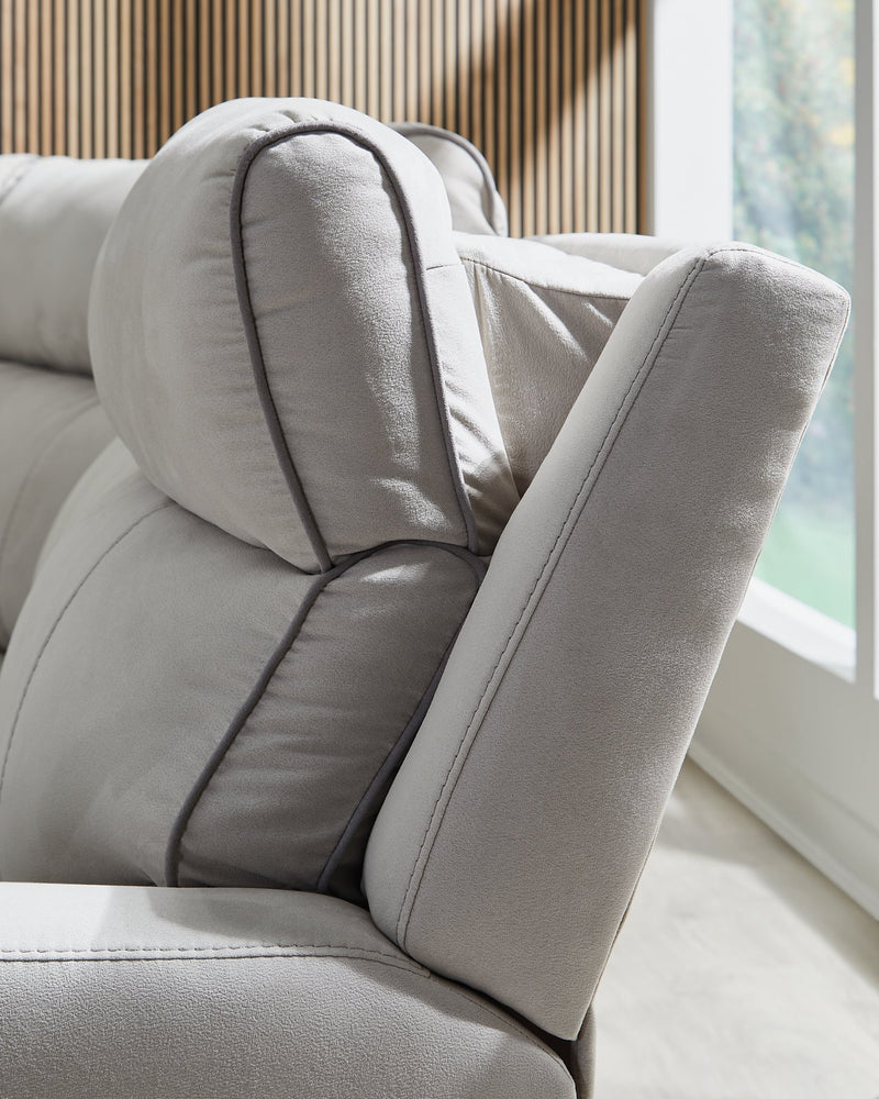 Social Pointe Power Reclining Sectional